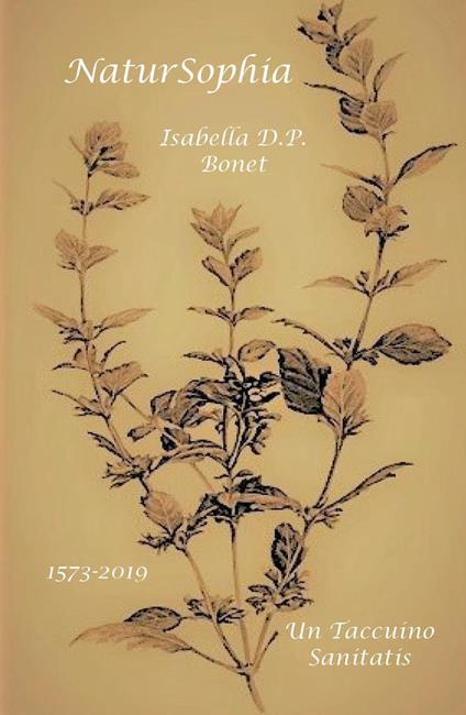 NaturSophia - Isabella D.P. Bonet - copertina