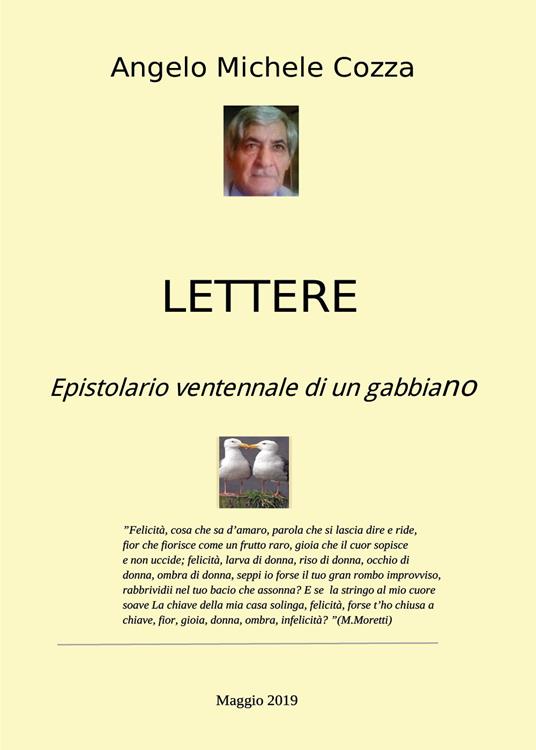 Lettere. Epistolario ventennale di un gabbiano - Angelo Michele Cozza - copertina