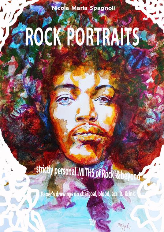 Rock portraits - Nicola Maria Spagnoli - copertina