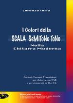 I colori della scala semitono tono nella chitarra moderna