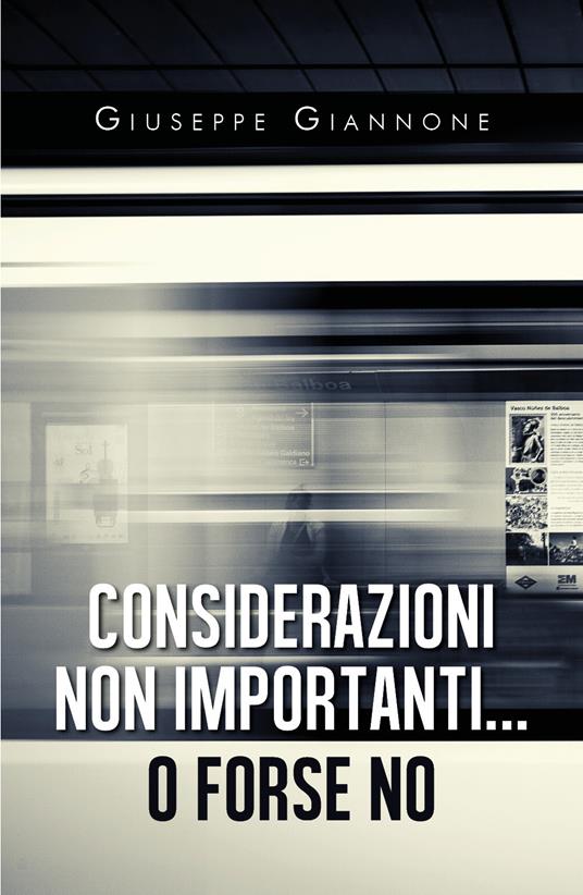 Considerazioni non importanti... o forse no - Giuseppe Giannone - copertina