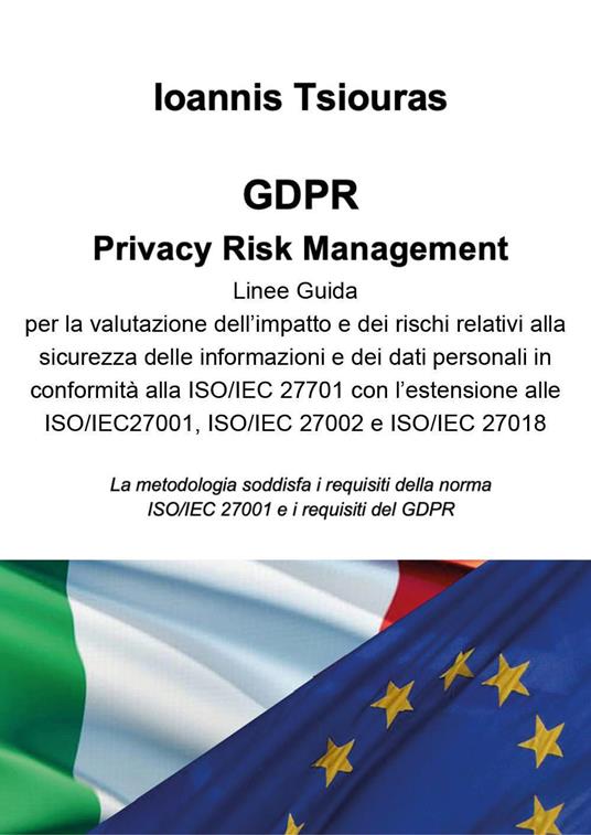 GDPR. Privacy Risk Management - Ioannis Tsiouras - copertina