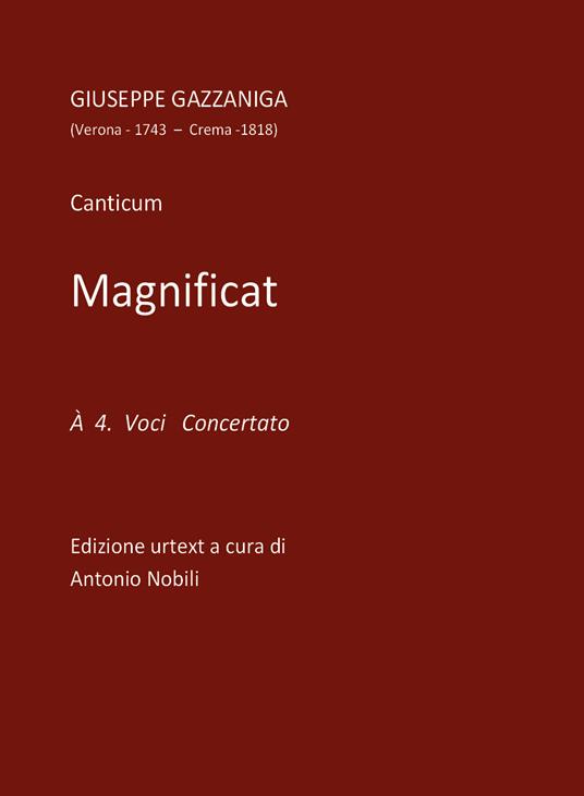 Magnificat - Antonio Nobili - copertina