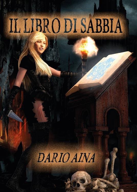 Il libro di sabbia - Dario Aina - copertina