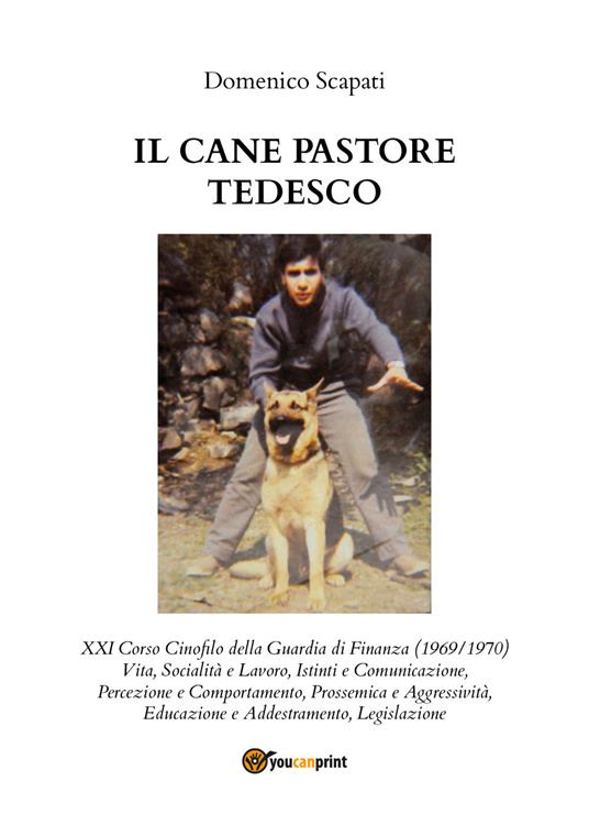 Il cane pastore tedesco - Domenico Scapati - copertina