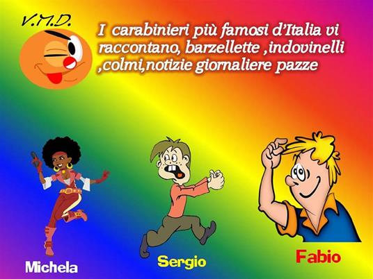 I carabinieri più famosi d'Italia vi raccontano barzellette - V.m.d. - ebook