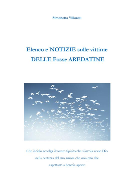 Elenco e brevi notizie sulle vittime delle Fosse Ardeatine - Simonetta Villoresi - copertina