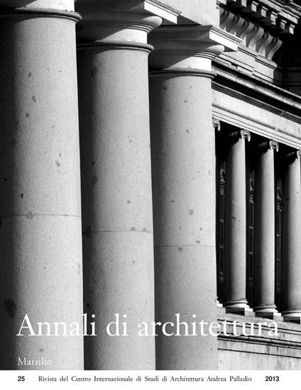 Annali di architettura (2013) - copertina