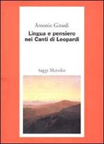 Lingua e pensiero nei Canti di Leopardi