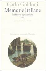 Memorie italiane. Vol. 3: Prefazioni e polemiche.
