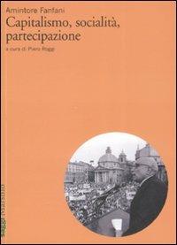 Capitalismo, socialità, partecipazione - Amintore Fanfani - copertina