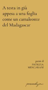 A testa in giù appesa a una foglia come un camaleonte del Madagascar - Patrizia Mencarani - copertina