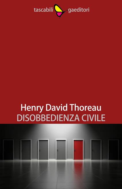 Disobbedienza civile - Henry David Thoreau - copertina