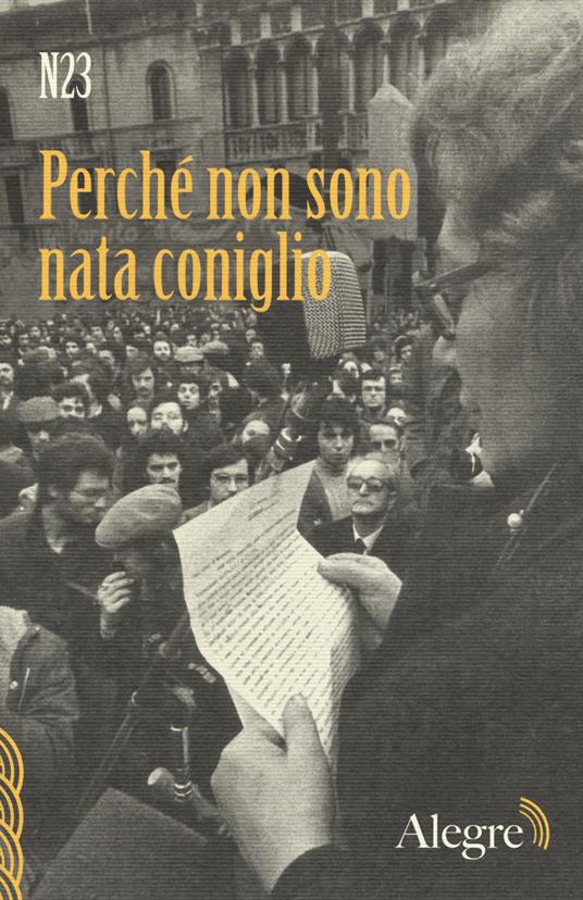 Perché non sono nata coniglio - N23 - copertina