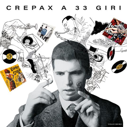 Crepax a 33 giri. Ediz. illustrata - Antonio Crepax - copertina