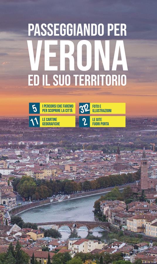 Passeggiando per Verona ed il suo territorio - Damiano Buffo - copertina