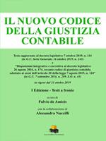 Il nuovo codice della giustizia contabile. Testo aggiornato al decreto legislativo 7 ottobre 2019, n. 114 (in G.U. Serie Generale 16 ottobre 2019, n. 243). Ediz. integrale