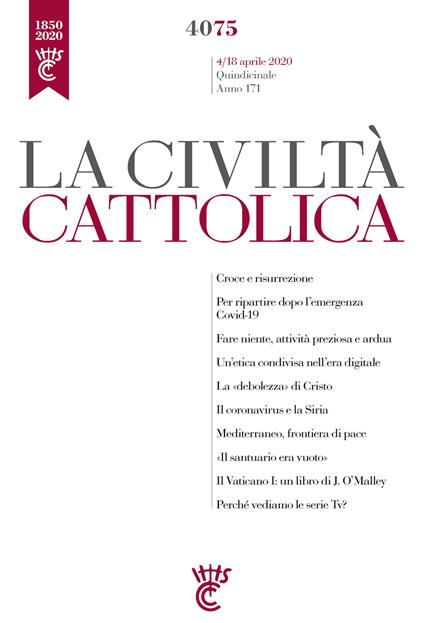 La civiltà cattolica. Quaderni (2020). Vol. 4075 - AA.VV. - ebook