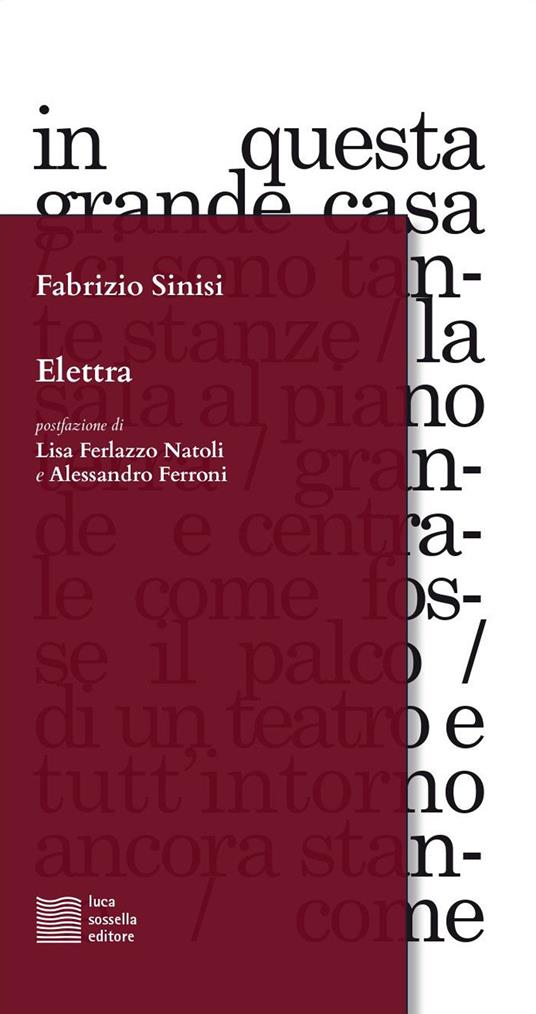 Elettra - Fabrizio Sinisi - copertina