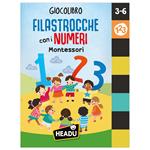 Filastrocche con i numeri Montessori. Giocolibro. Ediz. a colori