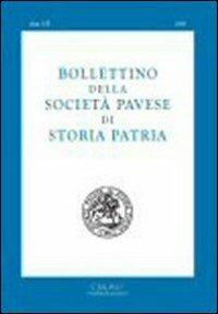 Bollettino della Società pavese di storia patria - copertina