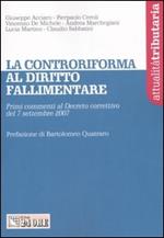 La controriforma al diritto fallimentare