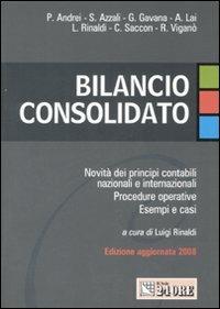 Bilancio consolidato - copertina