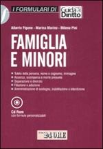 Famiglia e minori. Con CD-ROM