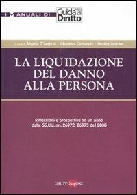 La liquidazione del danno alla persona - copertina