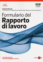 Formulario del rapporto di lavoro. Con CD-ROM