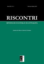 Riscontri. Rivista di cultura e di attualità (2019). Vol. 1