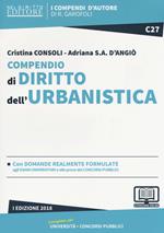 Compendio di diritto dell'urbanistica. Con aggiornamento online