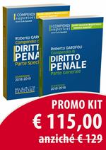 Kit 2 compendi superiori. Penale generale. Penale speciale