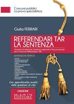 40 referendari TAR. La sentenza