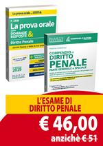 Diritto penale. La prova orale con domande & risposte-Compendio di diritto penale. Parte generale e speciale