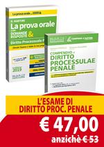 Diritto processuale penale. La prova orale con domande & risposte-Compendio di diritto processuale penale