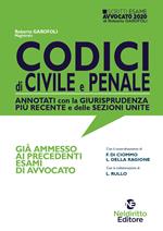 Codici di procedura civile e penale annotati con la giurisprudenza più recente e delle sezioni unite