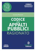 Codice degli appalti pubblici ragionato 2020