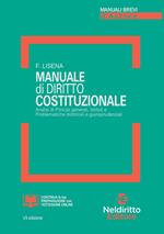 Manuale di diritto costituzionale. Nuova ediz.