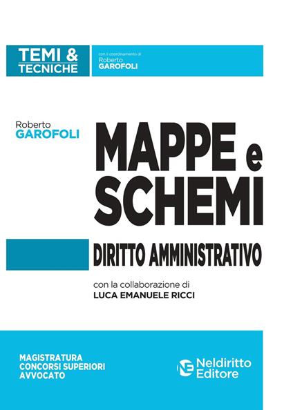 Mappe e schemi di diritto amministrativo. Ediz. multilingue - copertina