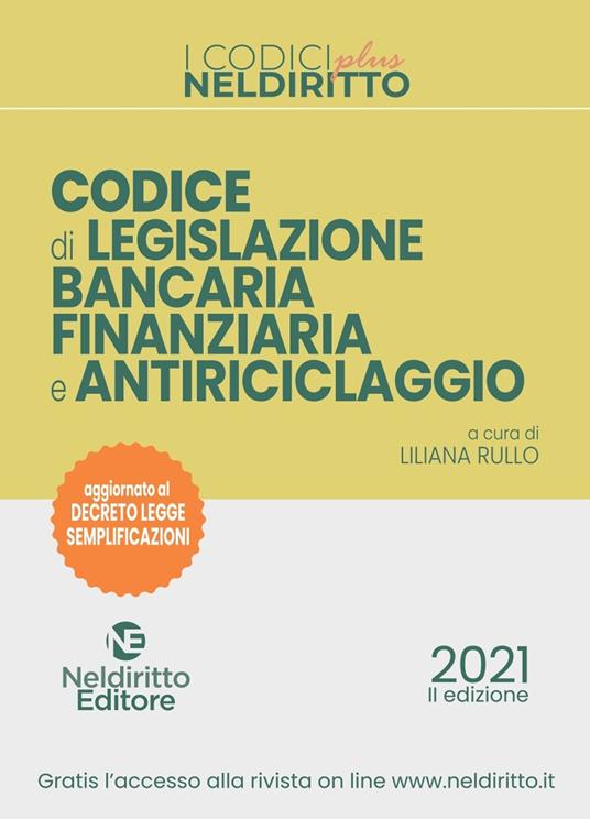 Codice bancario - copertina