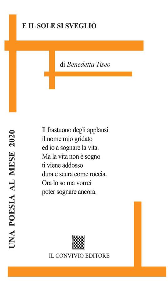 E il sole si svegliò - Benedetta Tiseo - copertina