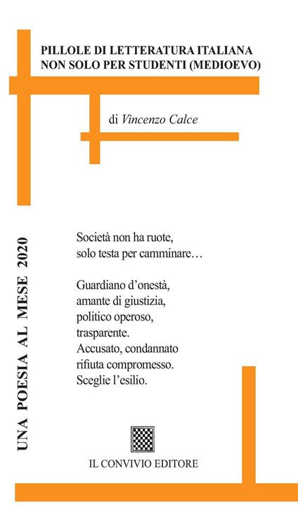 Pillole di letteratura - Vincenzo Calce - copertina