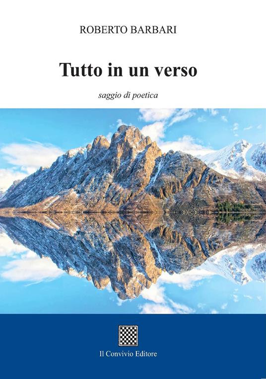 Tutto in un verso (saggio di poetica) - Roberto Barbari - copertina