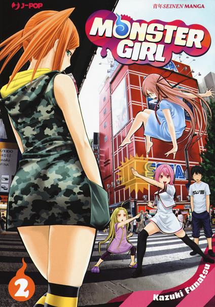 Monster girl. Vol. 2 - Kazuki Funatsu - copertina
