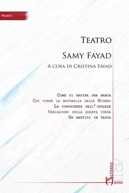 Teatro - Samy Fayad - copertina