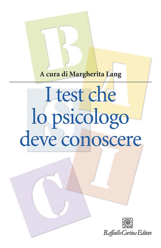 I test che lo psicologo deve conoscere - copertina