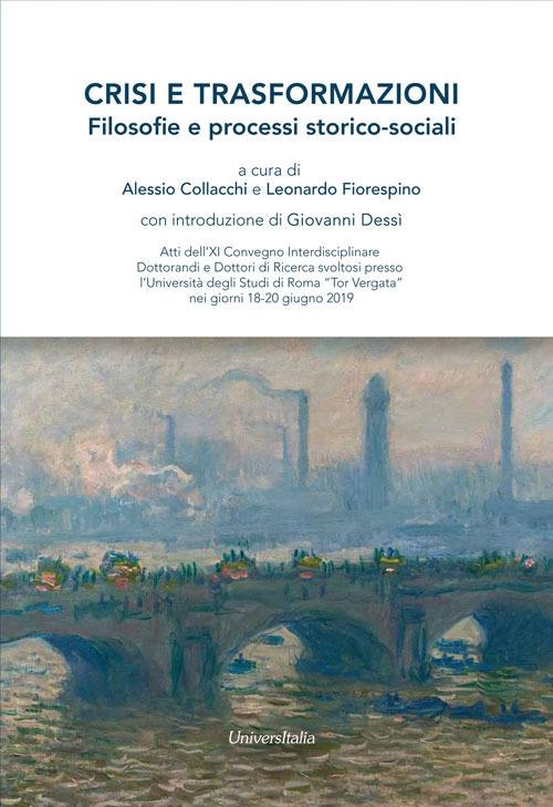 Crisi e trasformazioni. Filosofie e processi storico-sociali - copertina