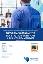  Corso di aggiornamento per istruttori certificati e per security manager (2021)