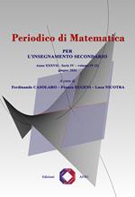 Periodico di matematica. Per l’insegnamento secondario (2022). Ediz. per la scuola. Vol. 4/2